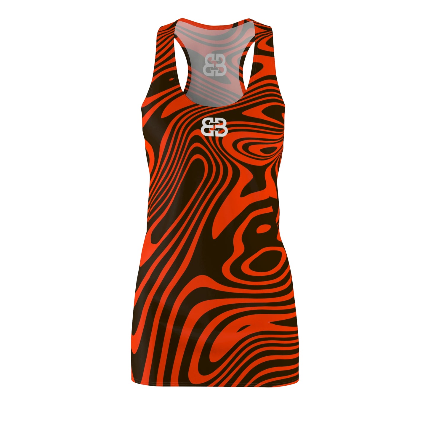 Battle Box Swirl Tunic Racerback Top-TT
