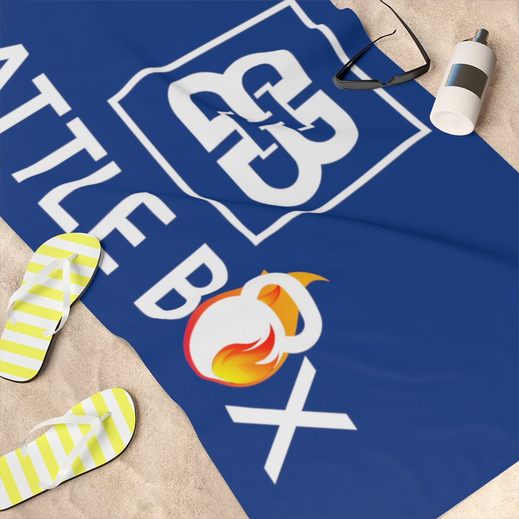 Battle Box Gym Towel - Blue