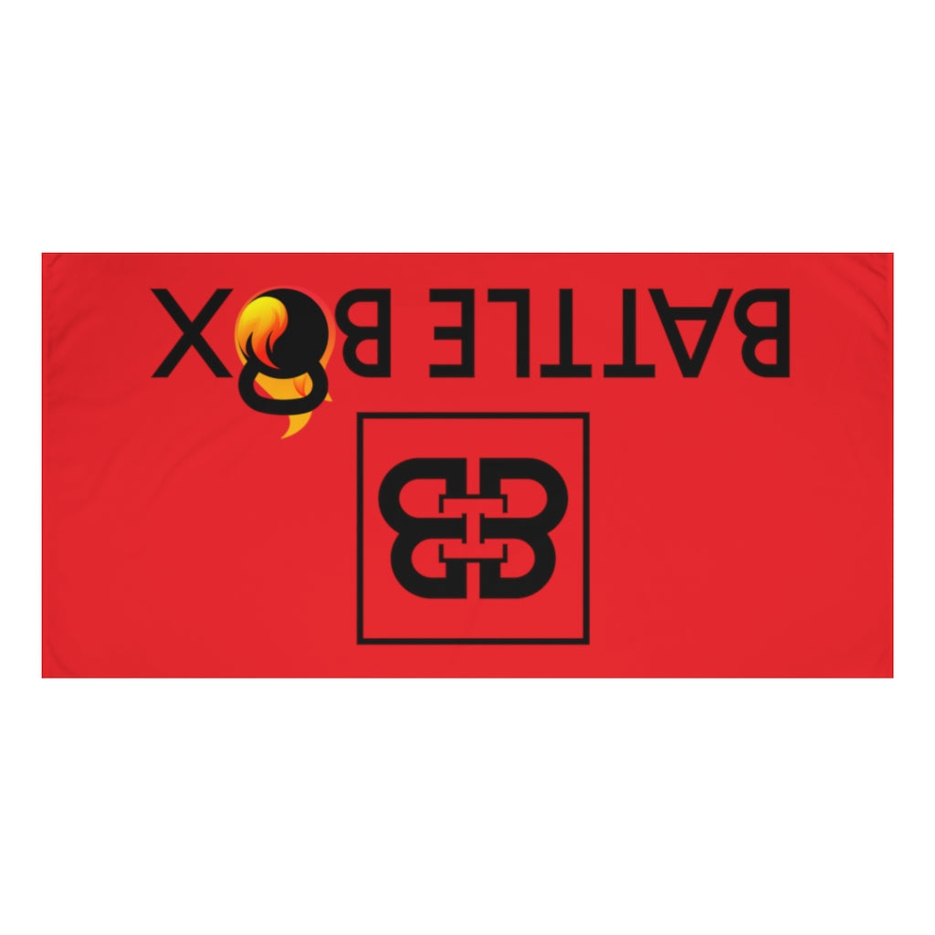 Battle Box Red Gym Towel