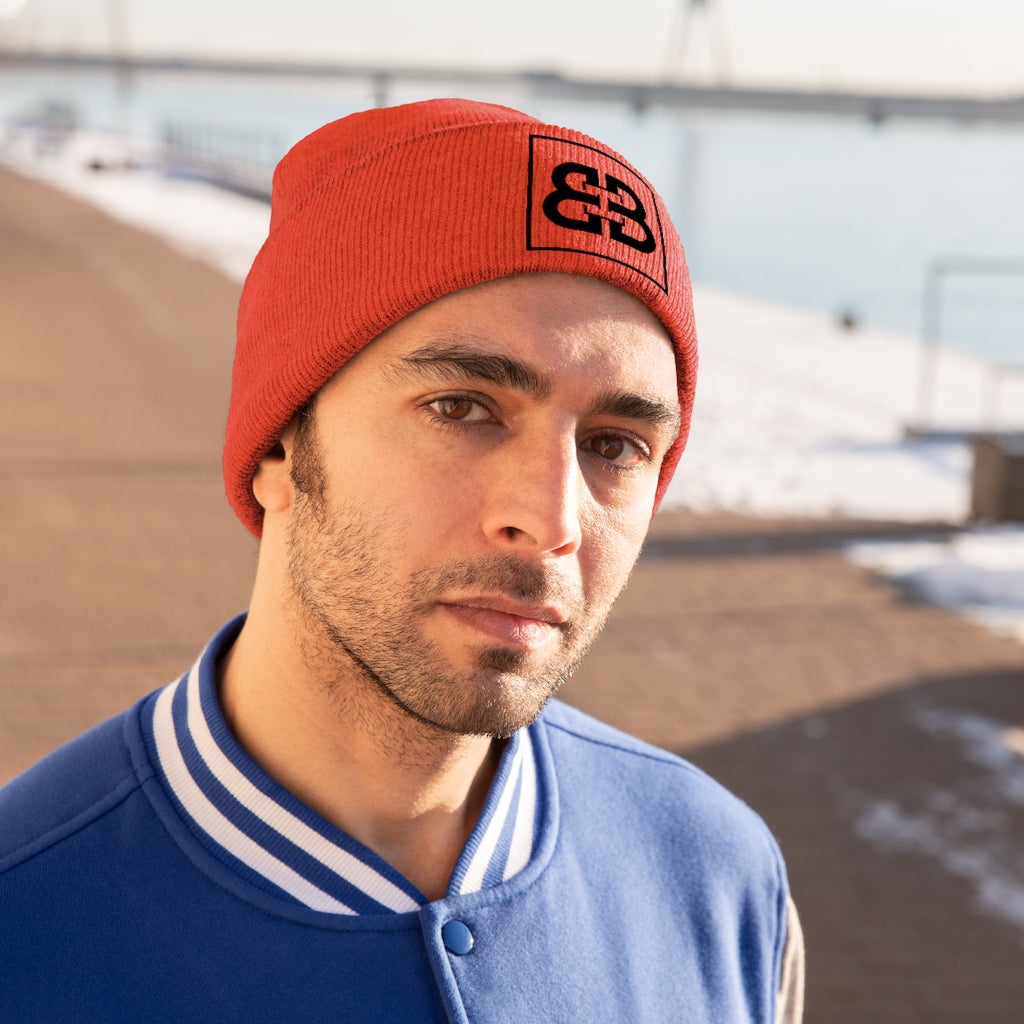 Battle Box [BB] Black Logo Unisex Knit Beanie
