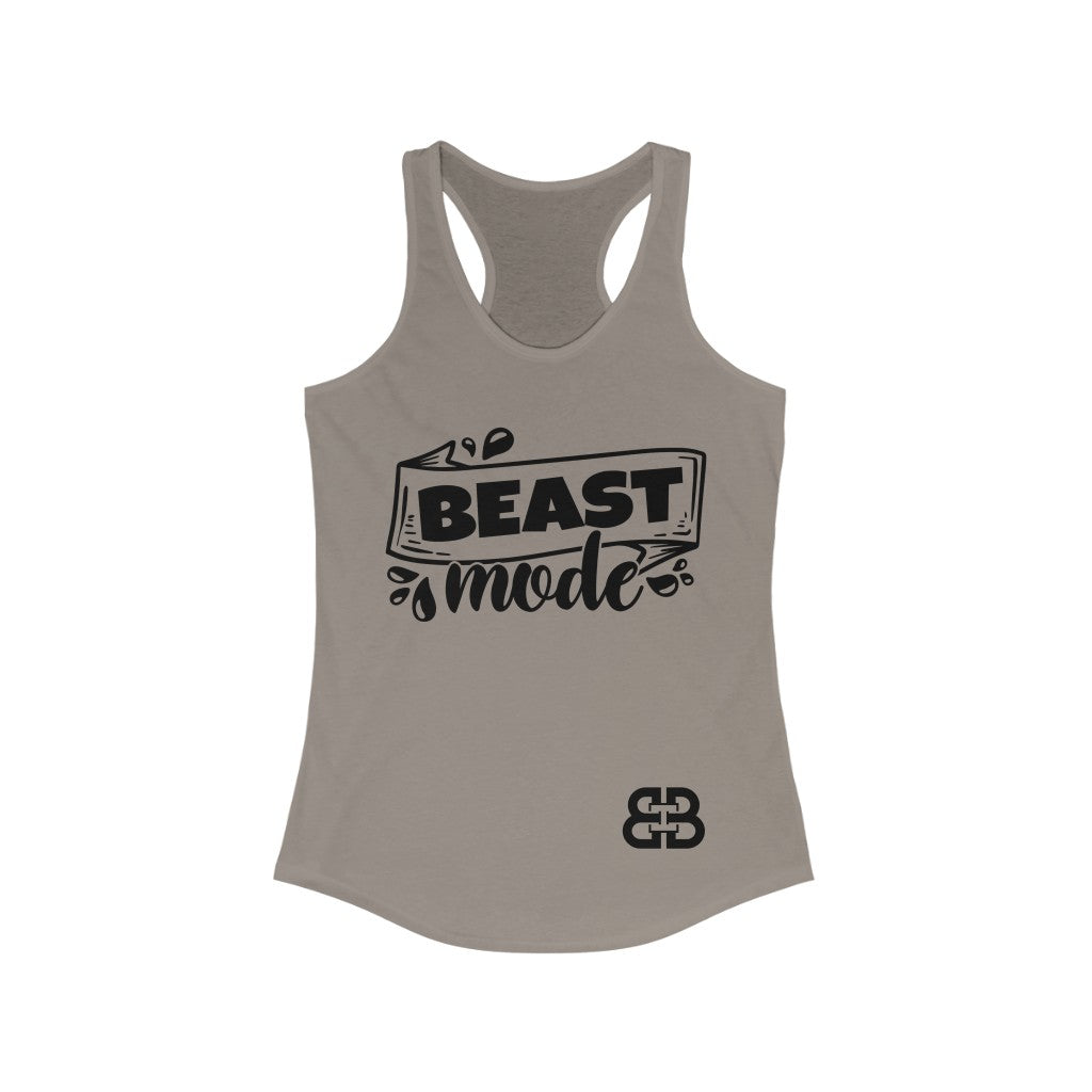 Women's Beast Mode Battle Box Racerback Tank -2A