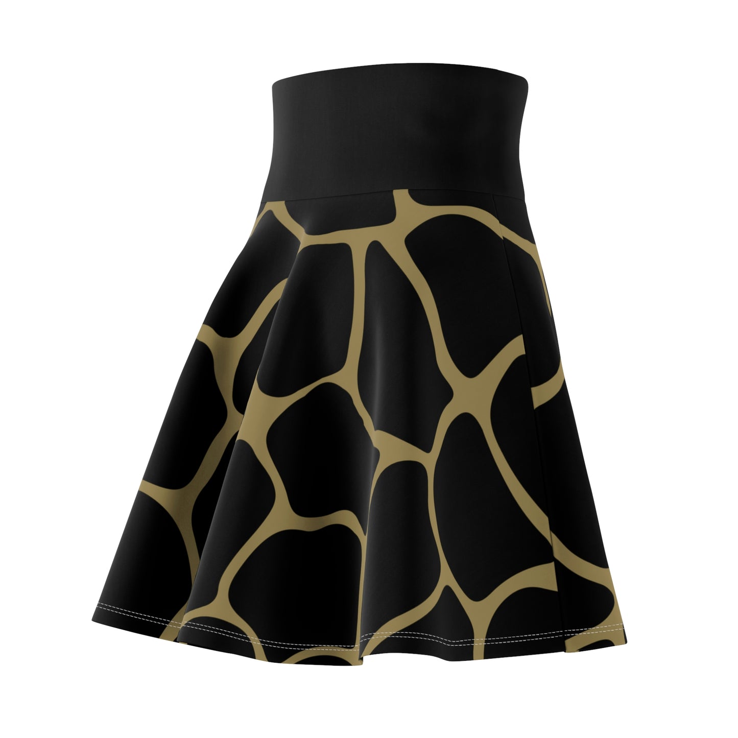 Battle Box High Waist Women's Skater Skirt-HW