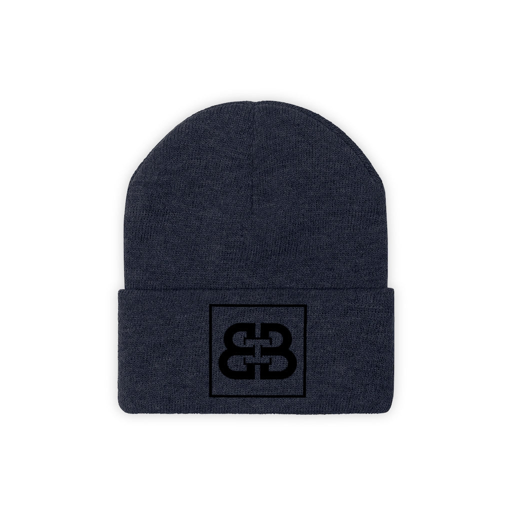 Battle Box [BB] Black Logo Unisex Knit Beanie