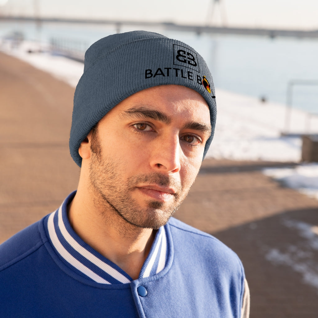 Battle Box [BB] Black Logo Unisex Knit Beanie