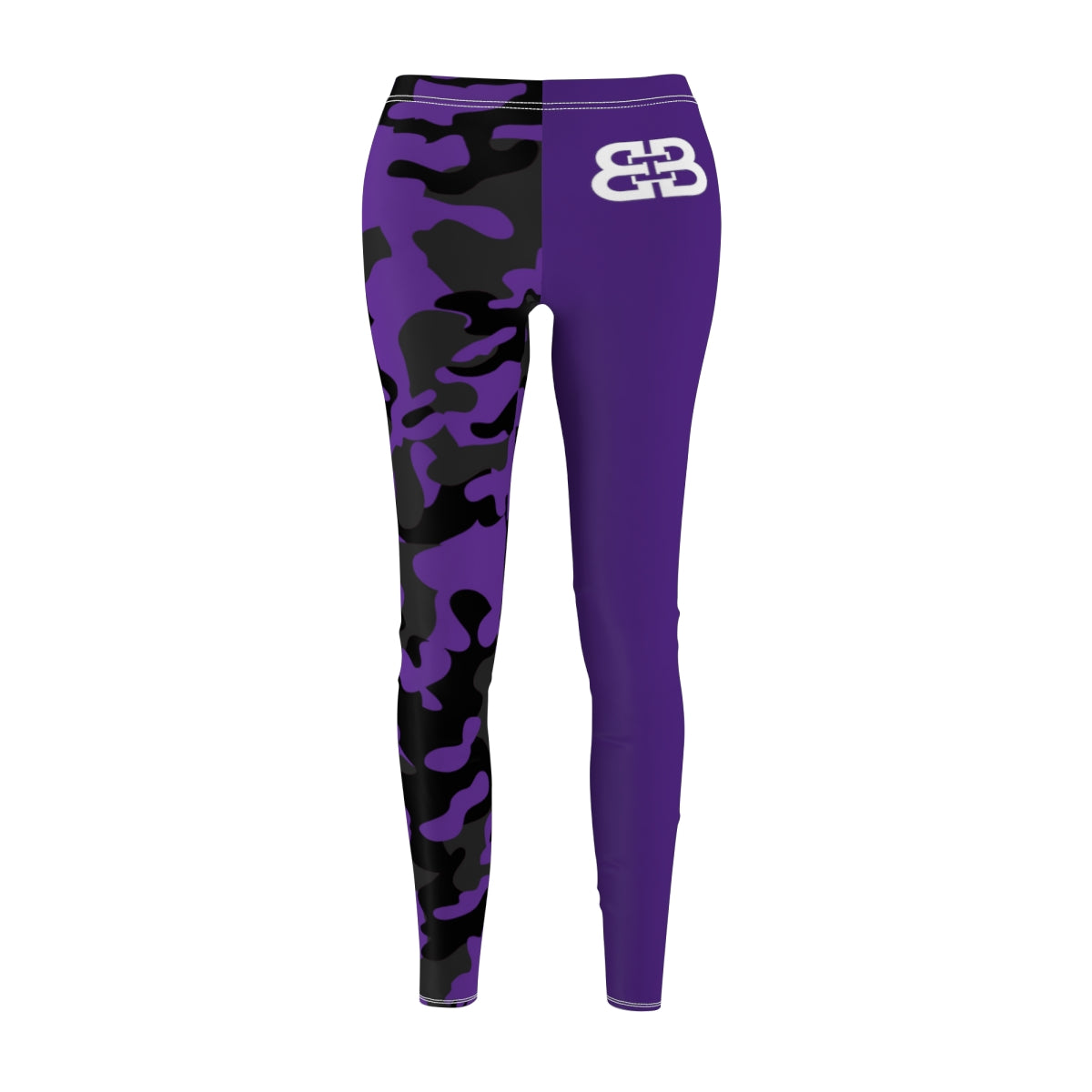 Battle Box Women's Purple Casual Leggings -1A