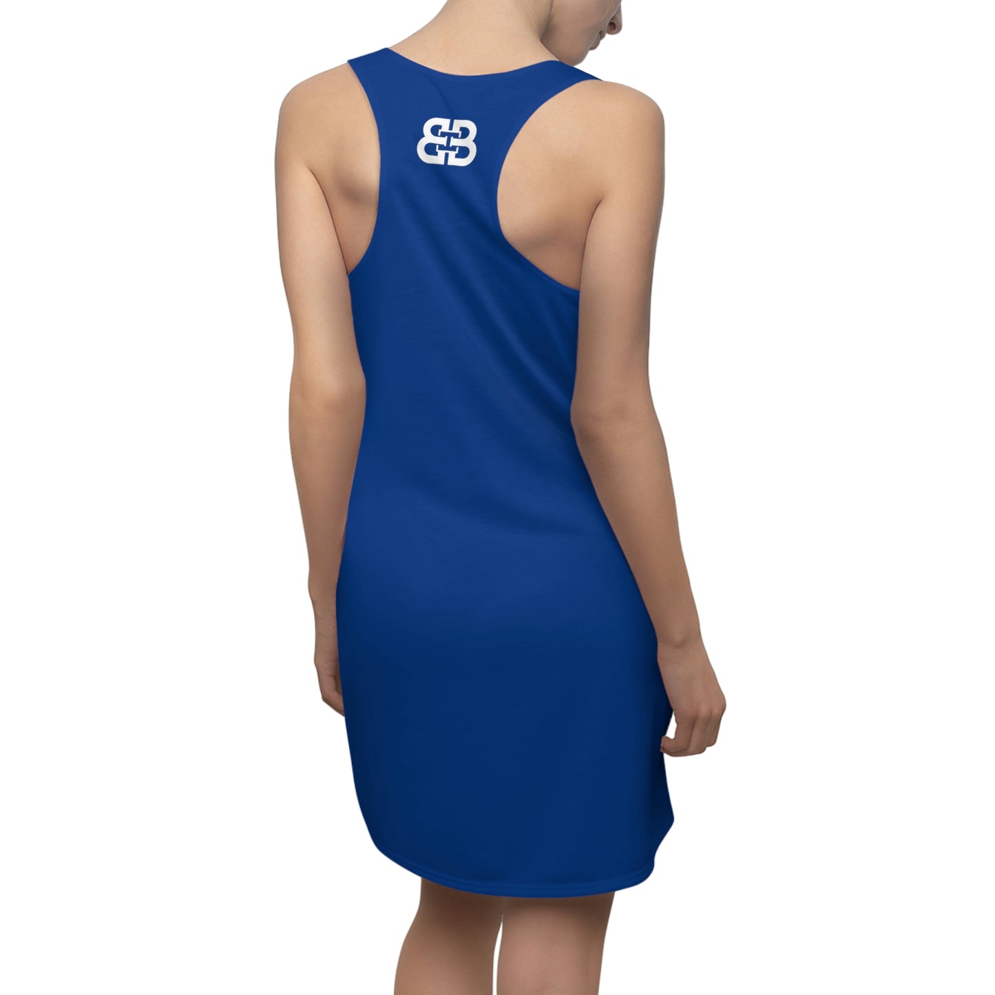 Battle Box Blue Tunic Racerback Top-RT