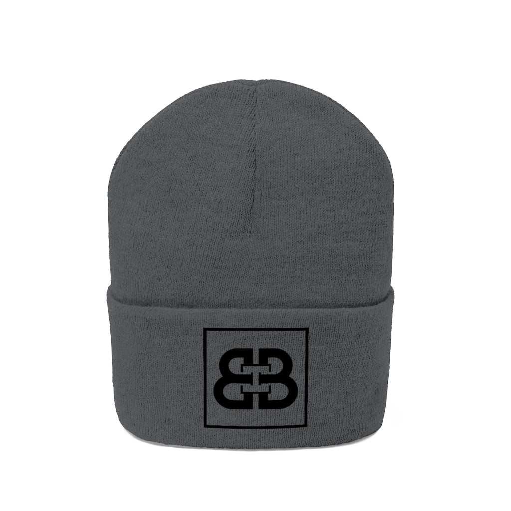 Battle Box [BB] Black Logo Unisex Knit Beanie