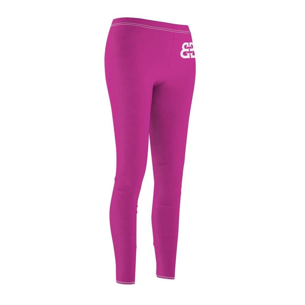 Battle Box Women's Pink Casual Leggings