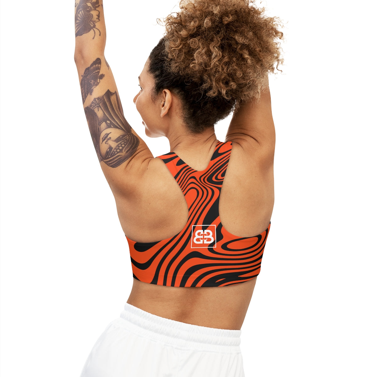 Battle Box BB Seamless Swirl Sports Bra -7A