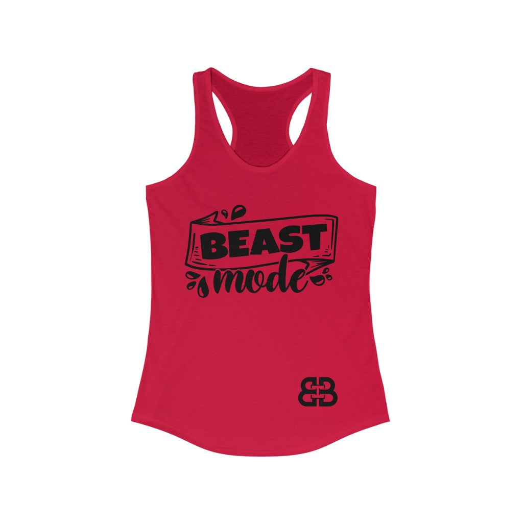 Women's Beast Mode Battle Box Racerback Tank -2A