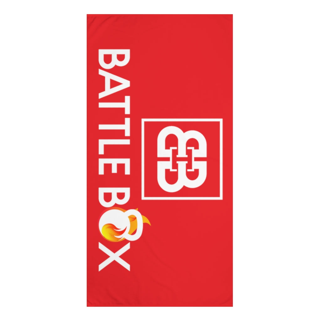 Battle Box Gym Towel - Red