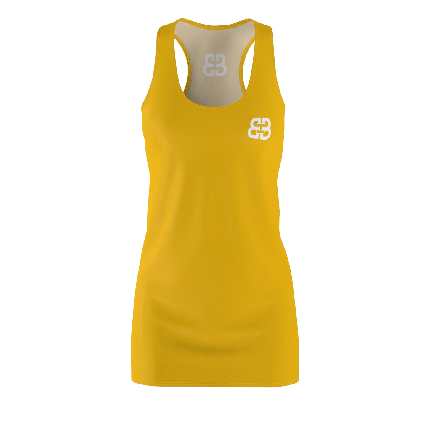 Battle Box Yellow Tunic Racerback Top
