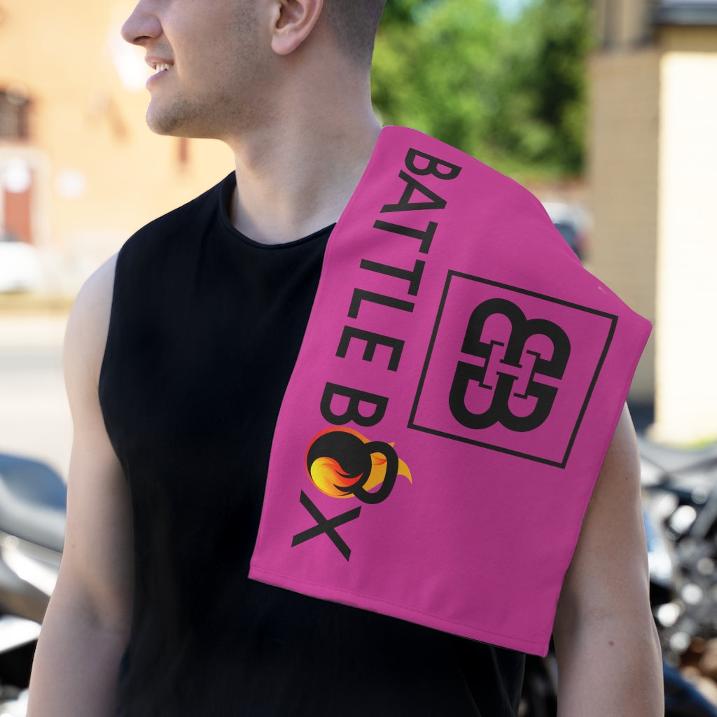 Battle Box Pink Rally Towel