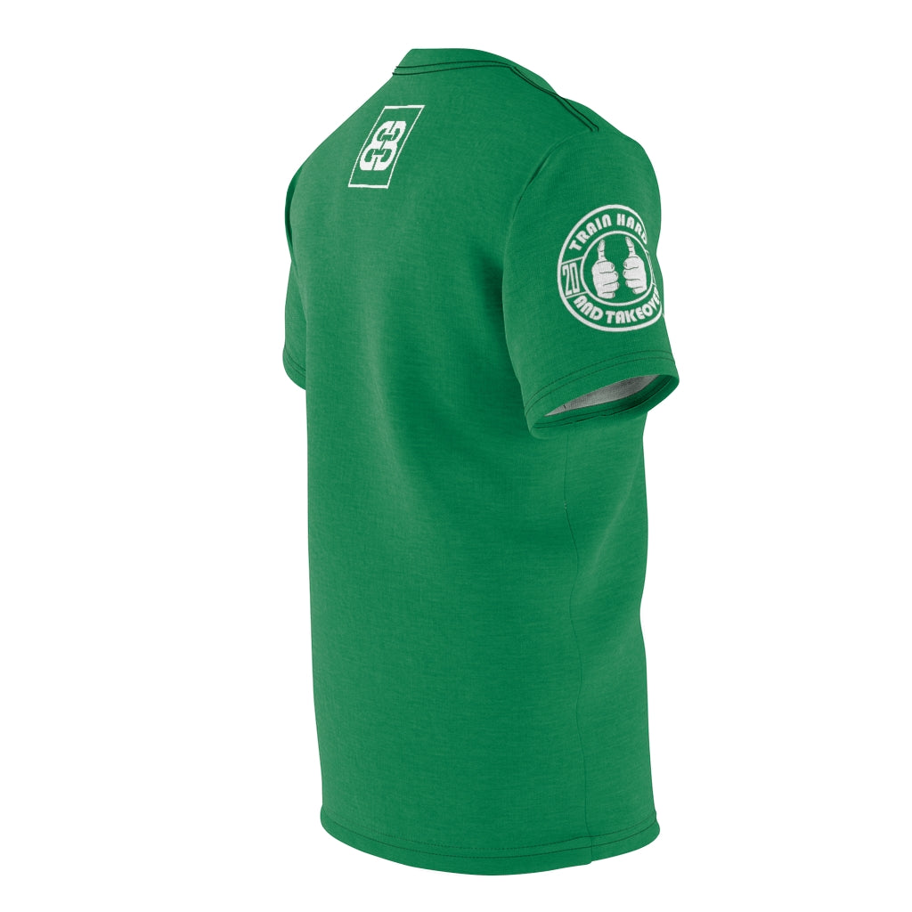 Battle Box Unisex Triple Print Green T-Shirt