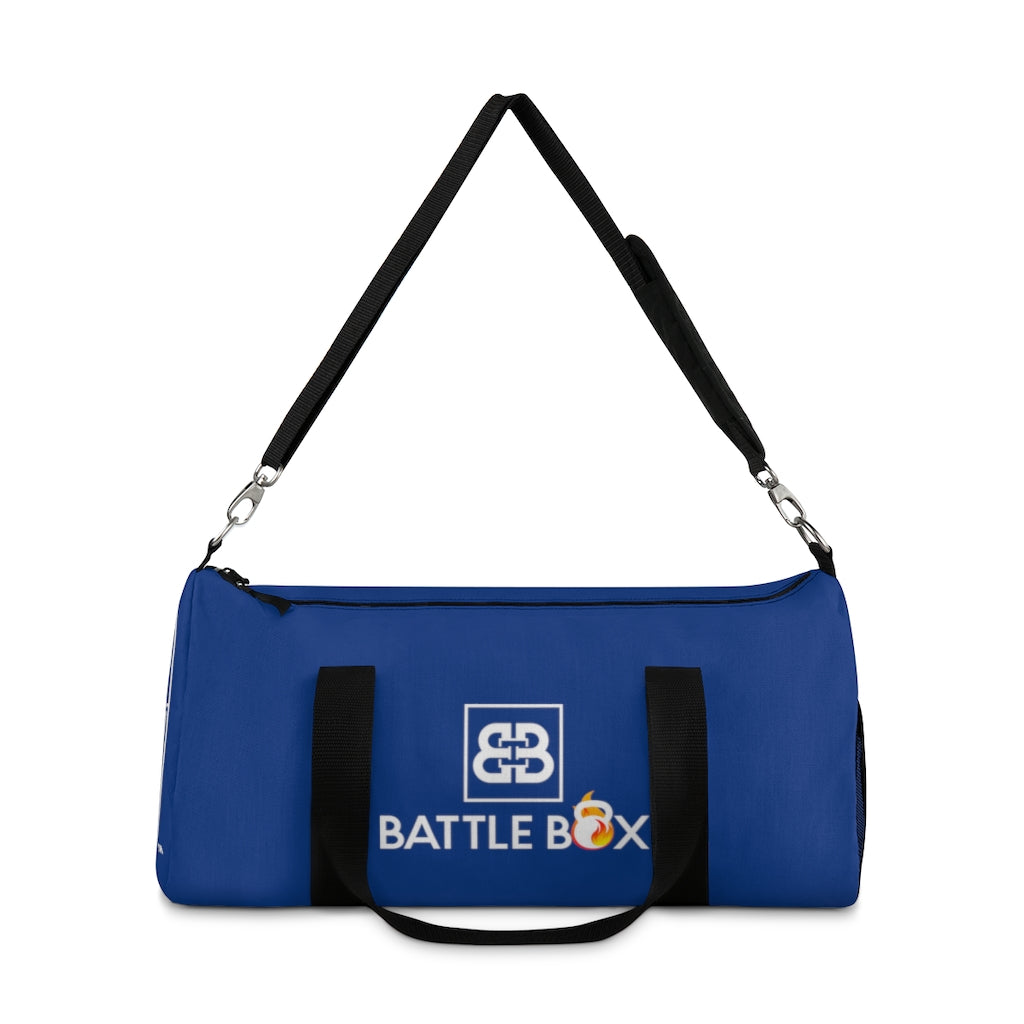 Battle Box Blue Gym Duffel Bag -1A