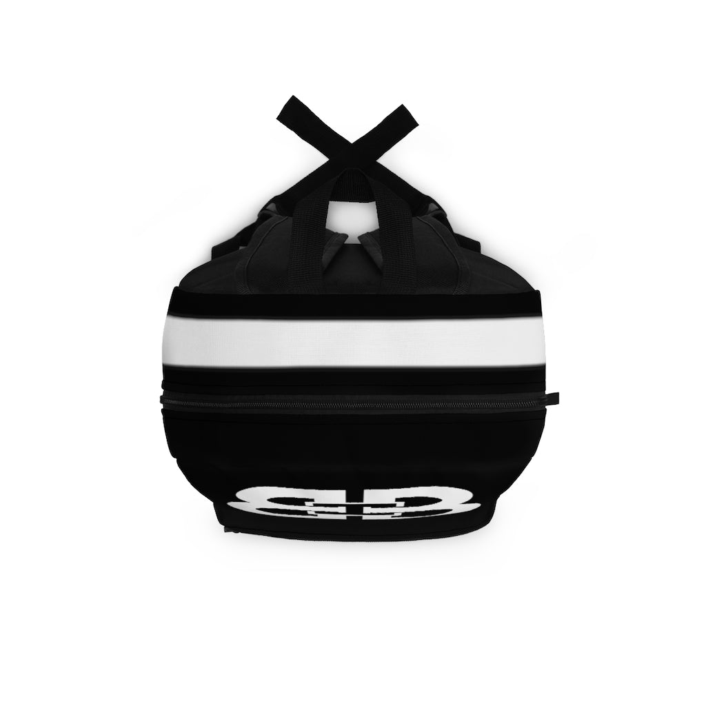 Battle Box Gym Fitness Black Train Hard Backpack
