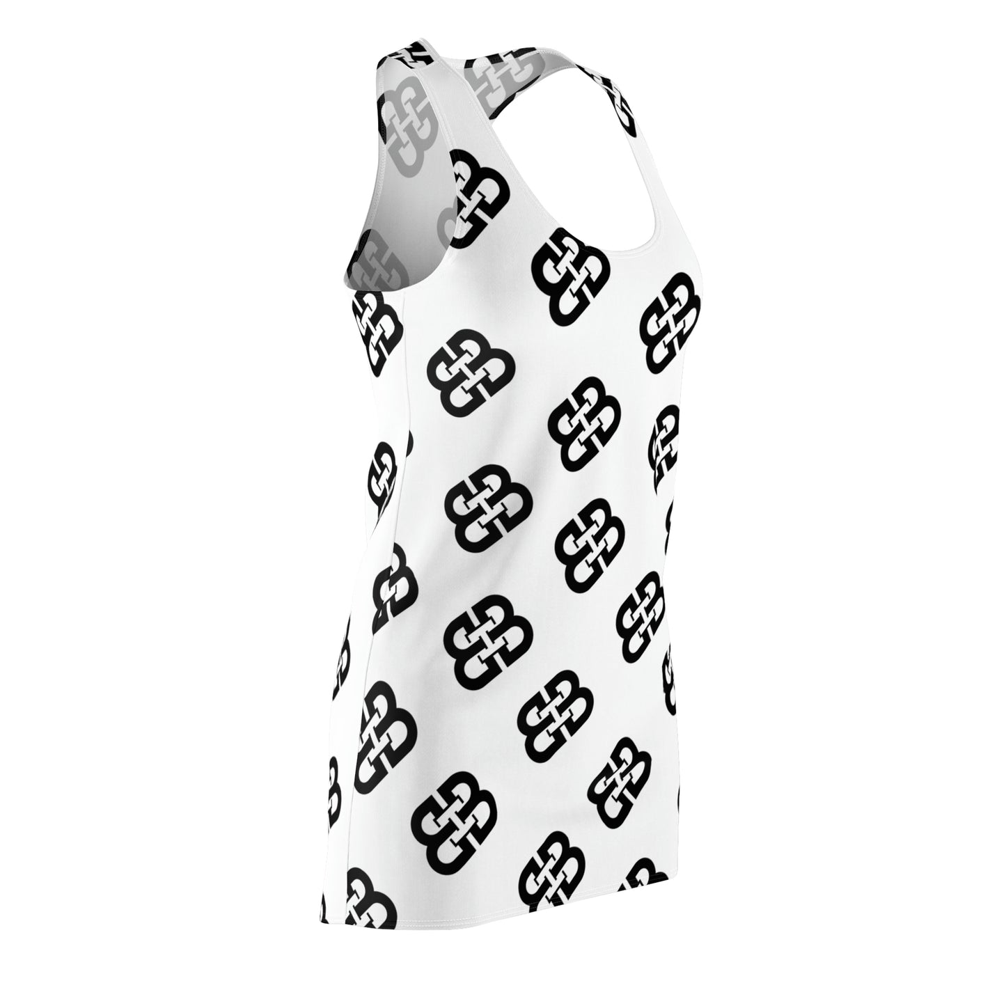 Battle Box Black White BB Tunic Racerback Top-CB