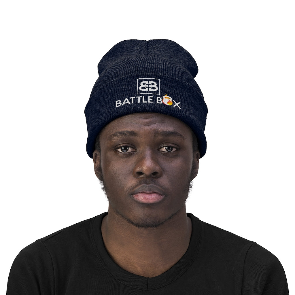Battle Box Unisex Knit Beanie