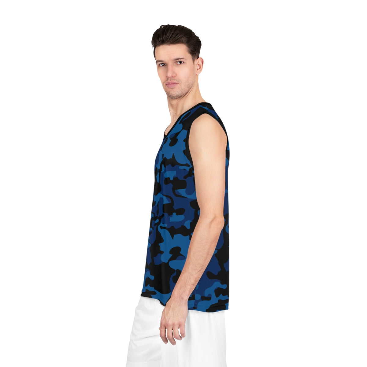 Battle Box Black Teal Basketball Jersey