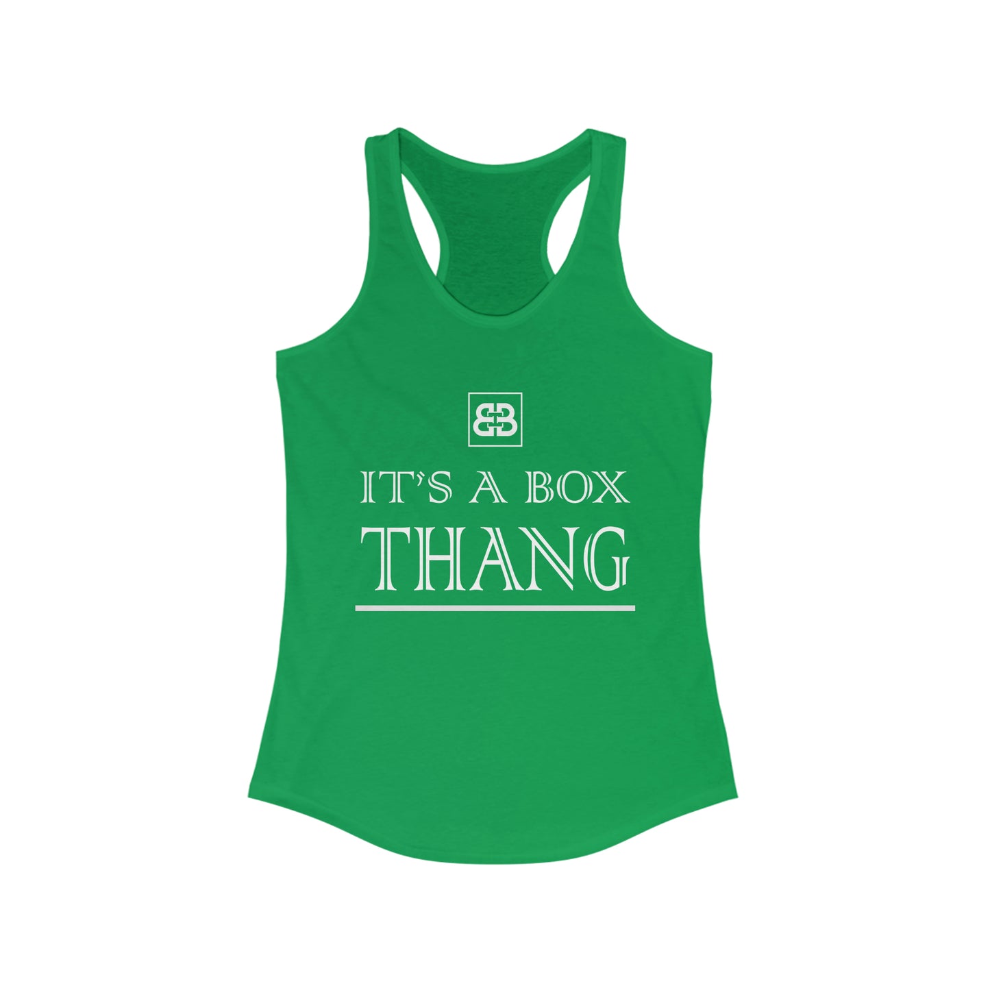 Battle Box Racerback Tank - BB Thang