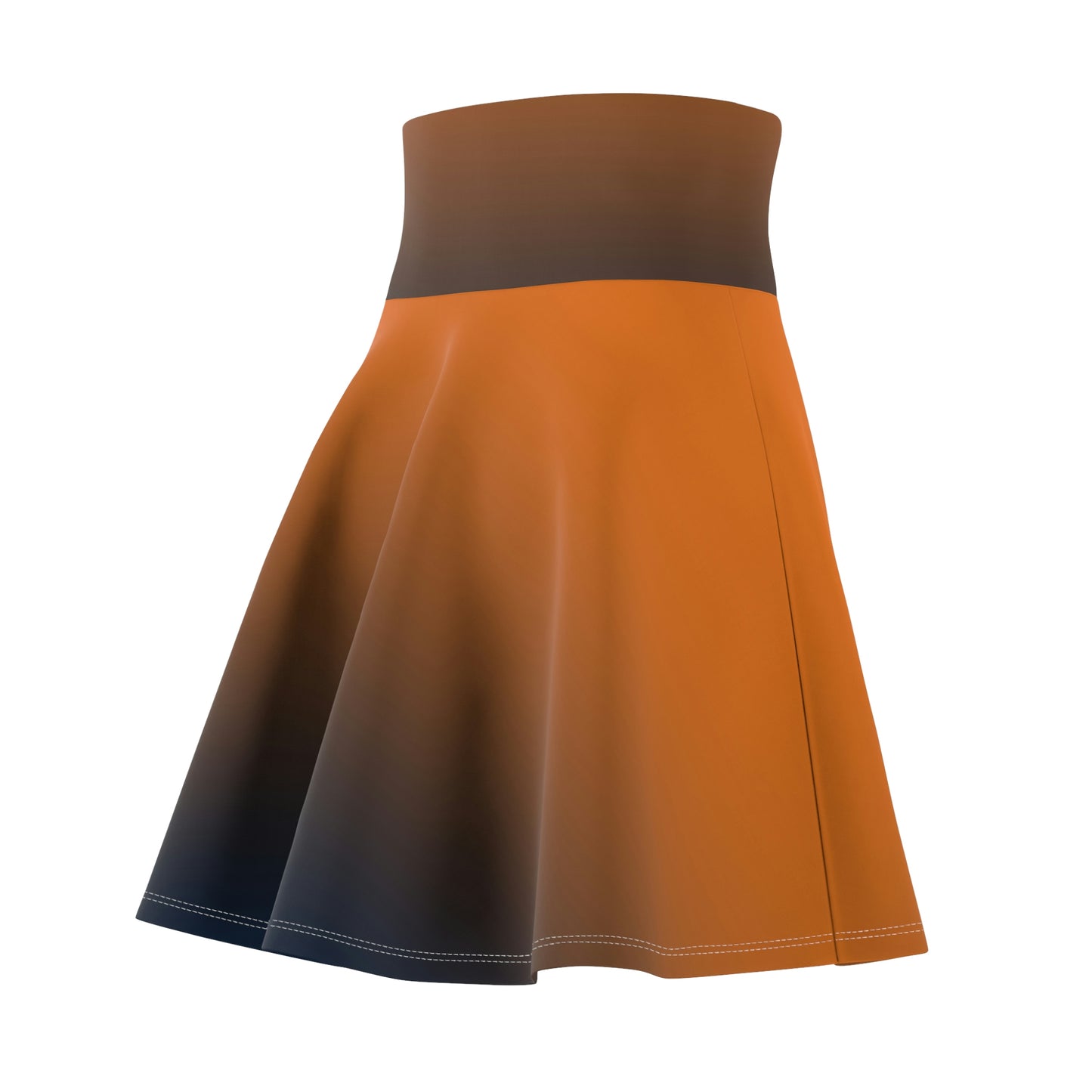 Battle Box High Waist Swirl Women's Skater Skirt-HW