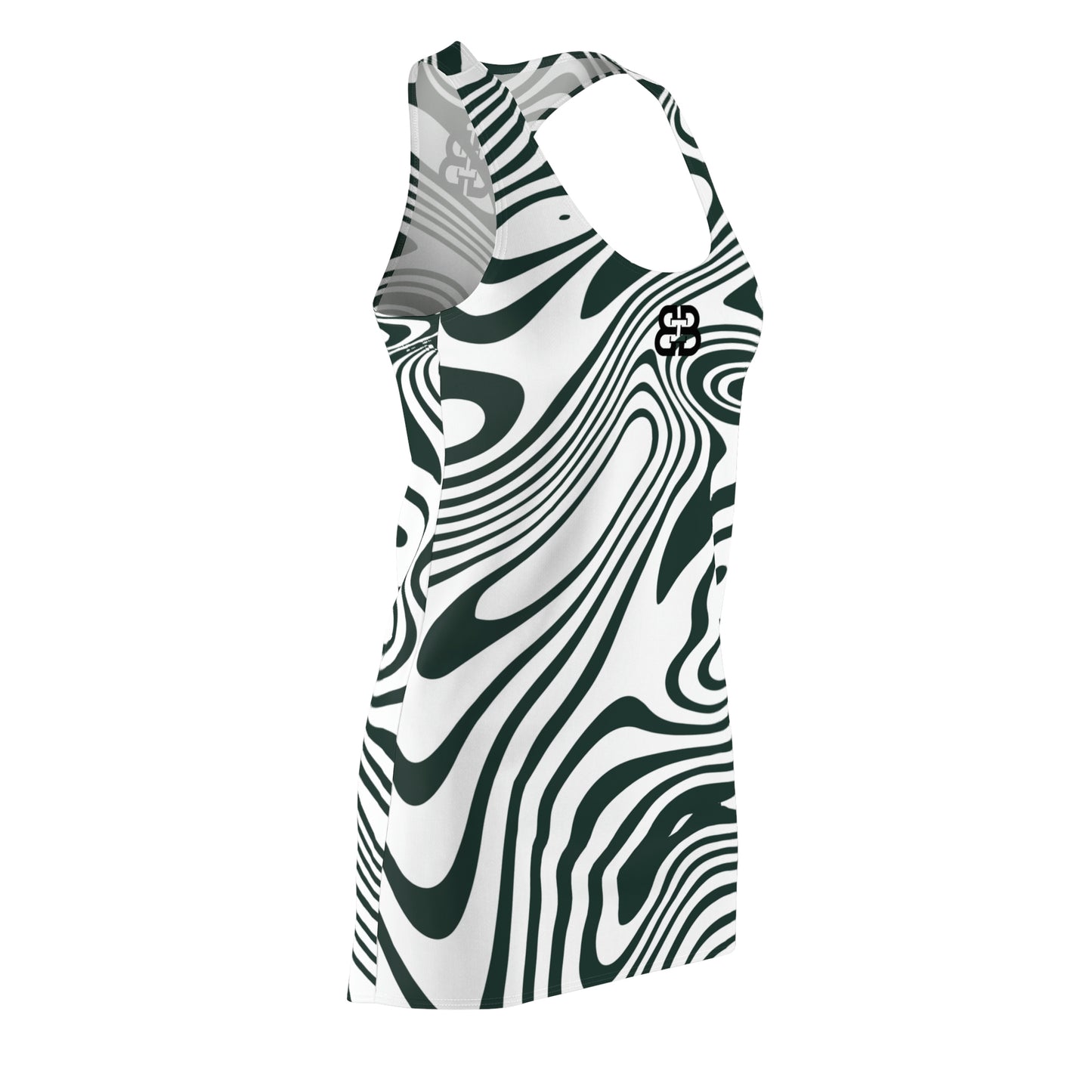 Battle Box Swirl Tunic Racerback Top-SR