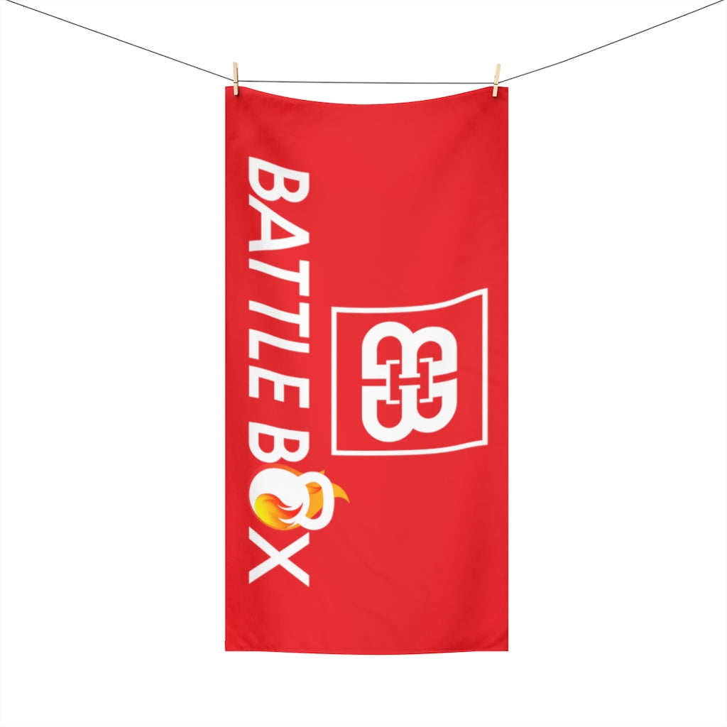 Battle Box Gym Towel - Red