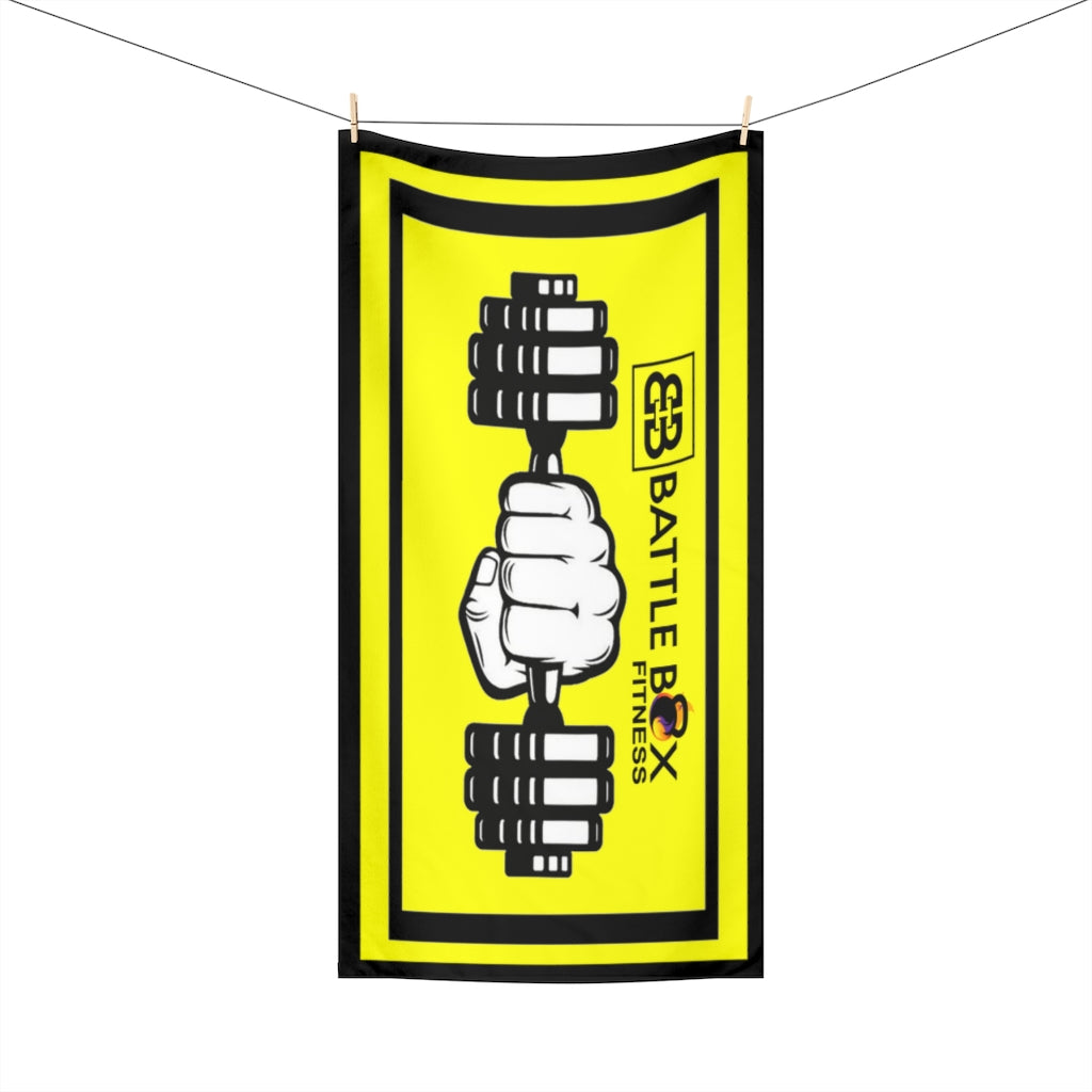 Battle Box Gym Towel - Dumbell
