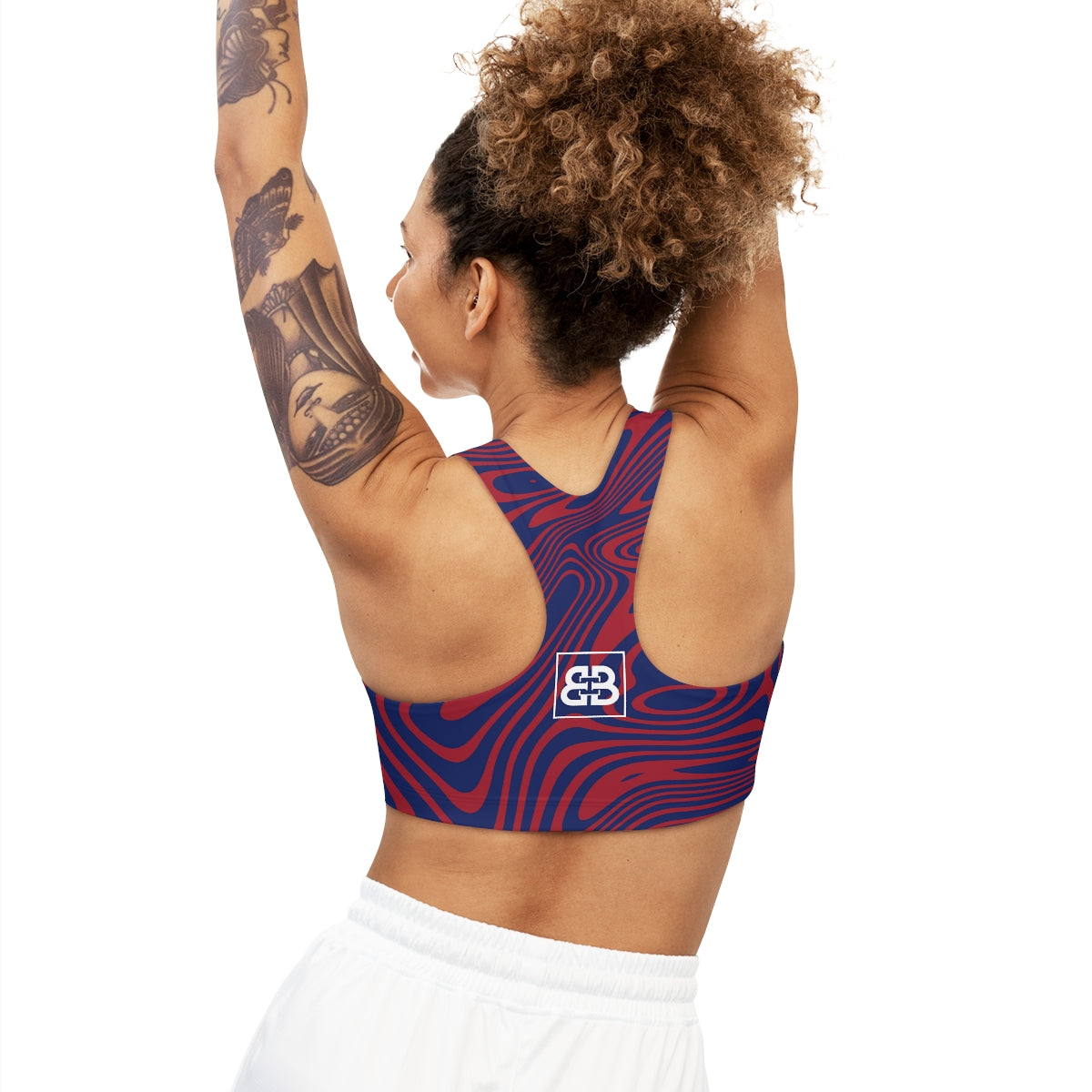 Battle Box BB Seamless Swirl Sports Bra -7A