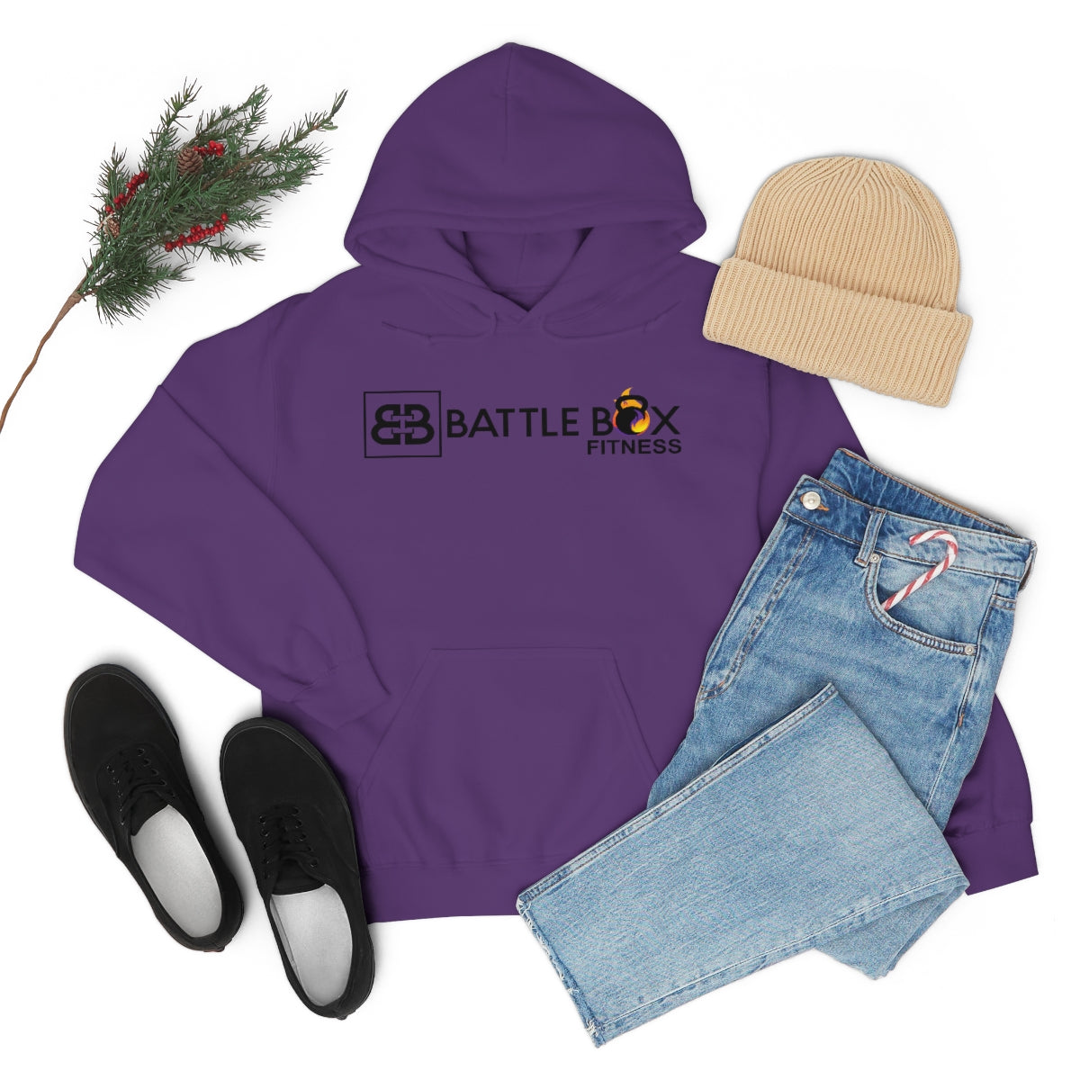 Battle Box Fitness Unisex Heavy Blend™ Hooded Sweatshirt