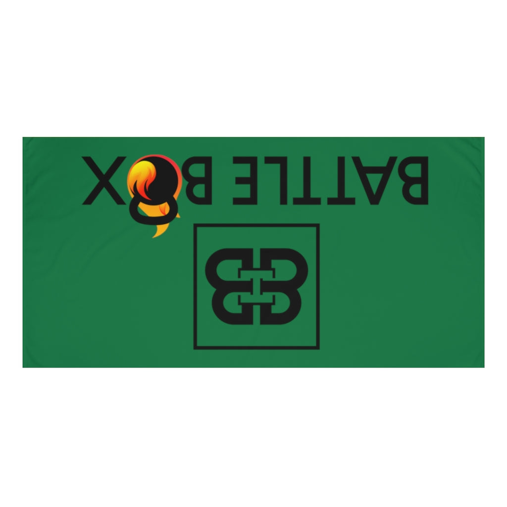 Green Battle Box Gym Towel
