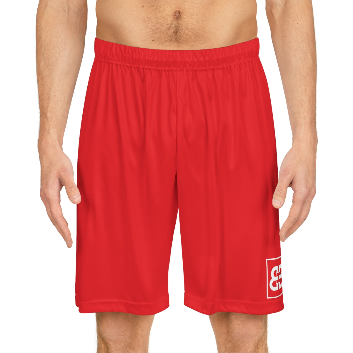 Battle Box BB Red Basketball Shorts