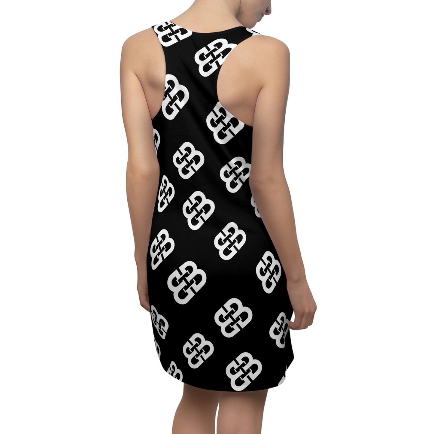Battle Box Black White BB Tunic Racerback Top-CB