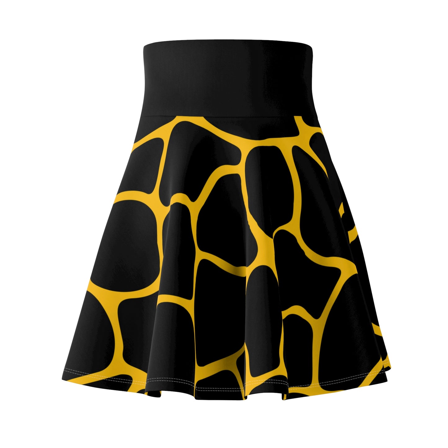 Battle Box High Waist Women's Skater Skirt-HW