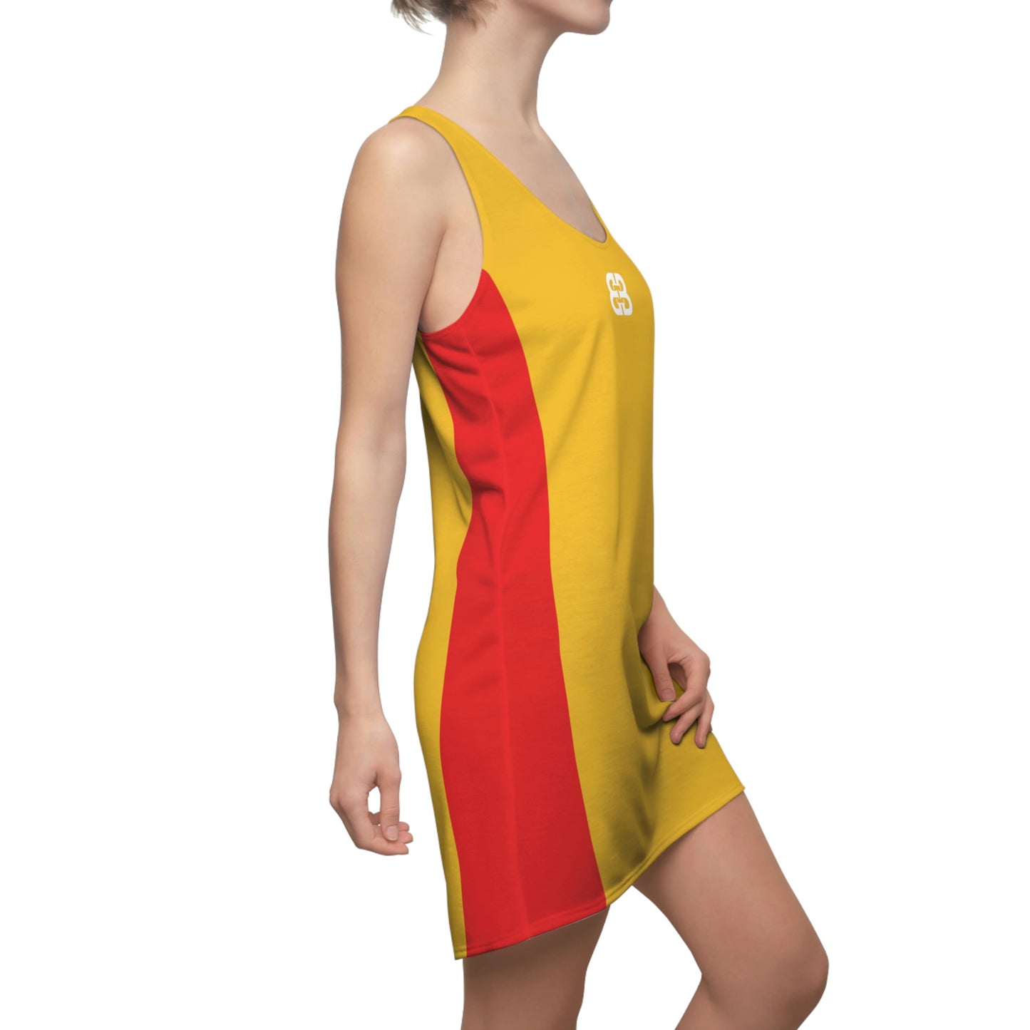 Battle Box 2-Tone Tunic Racerback Top-TT