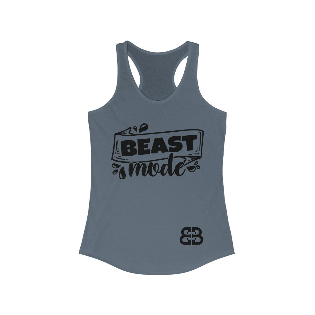 Women's Beast Mode Battle Box Racerback Tank -2A