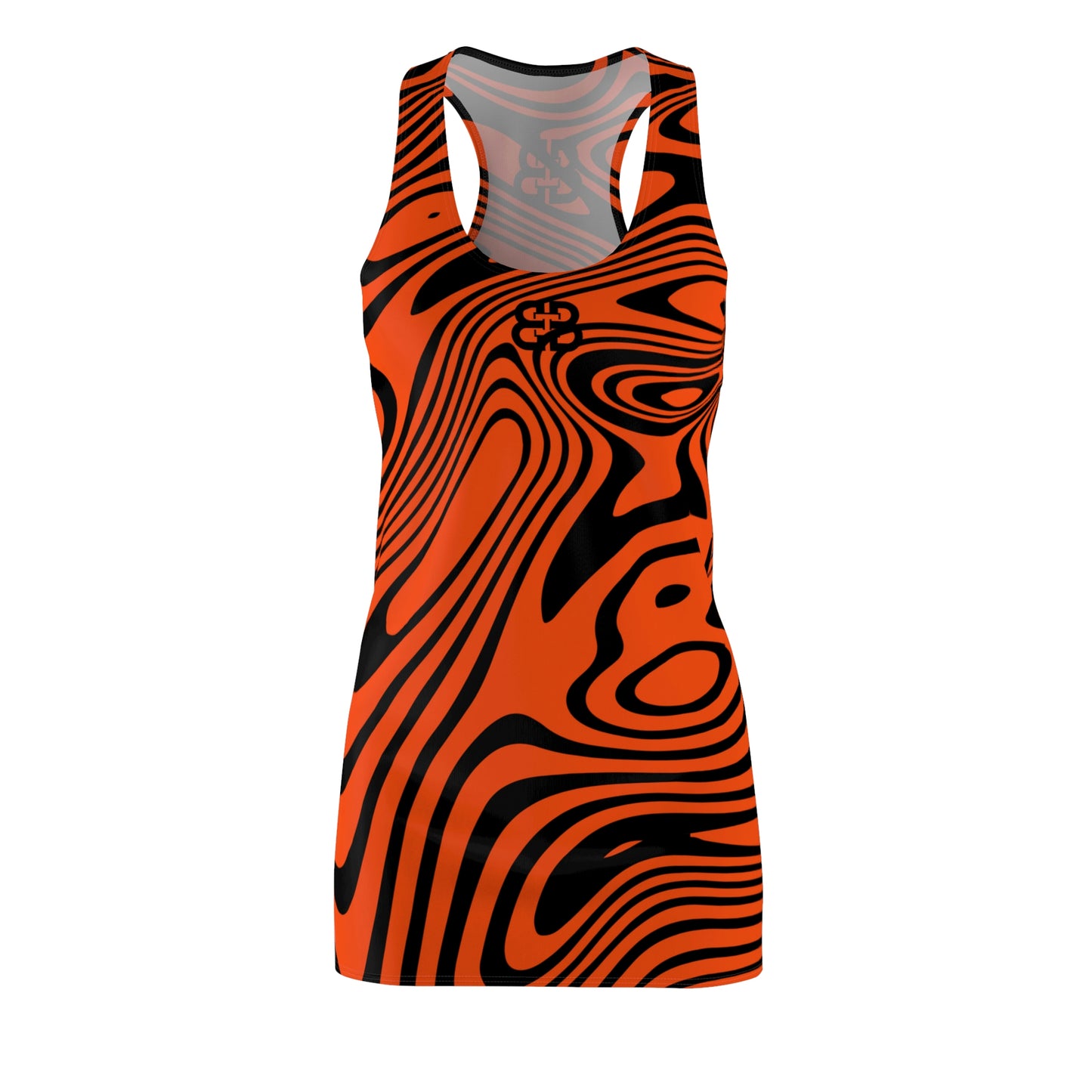 Battle Box Swirl Tunic Racerback Top-SR