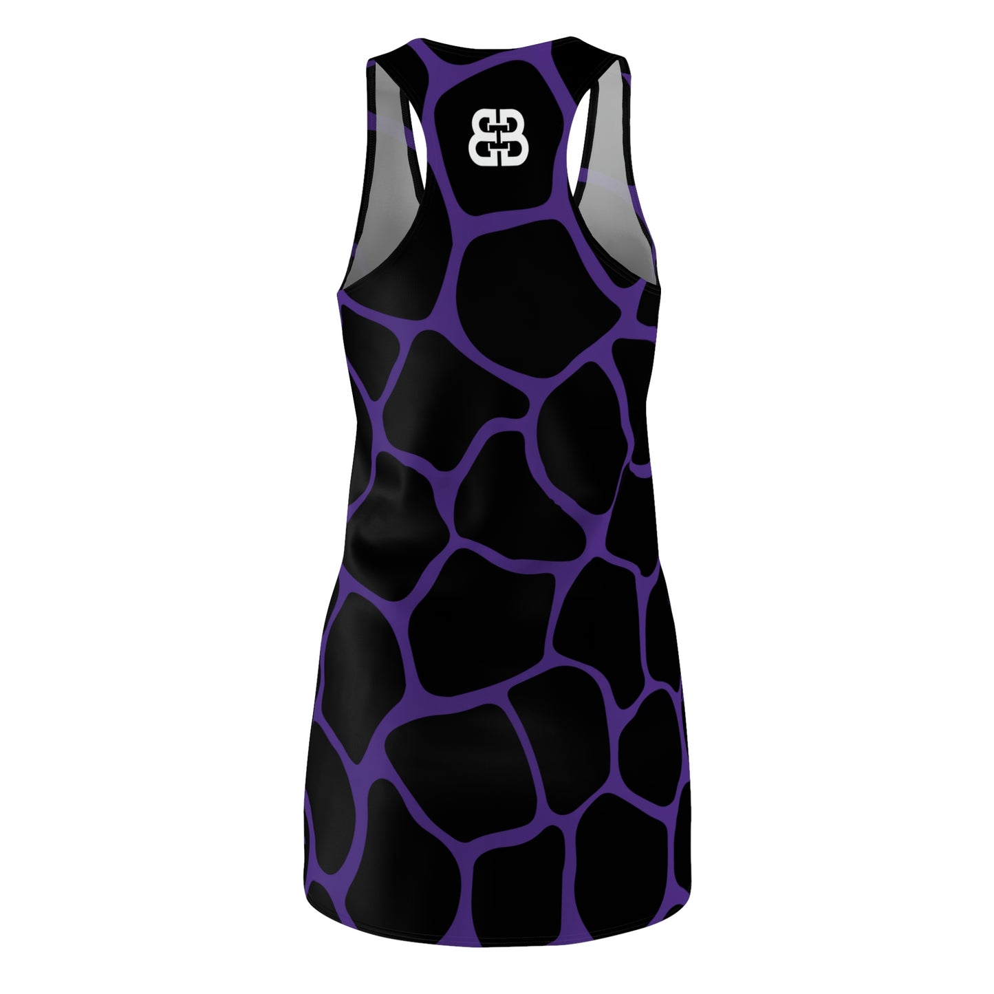 Battle Box Black Purple Cobble Tunic Racerback Top-CB