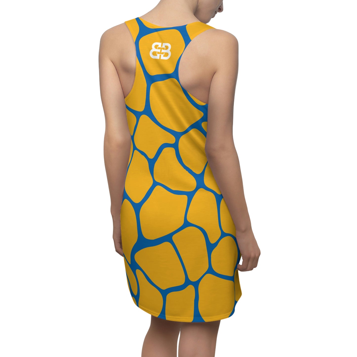 Battle Box Gold Blue Cobble Tunic Racerback Top-CB
