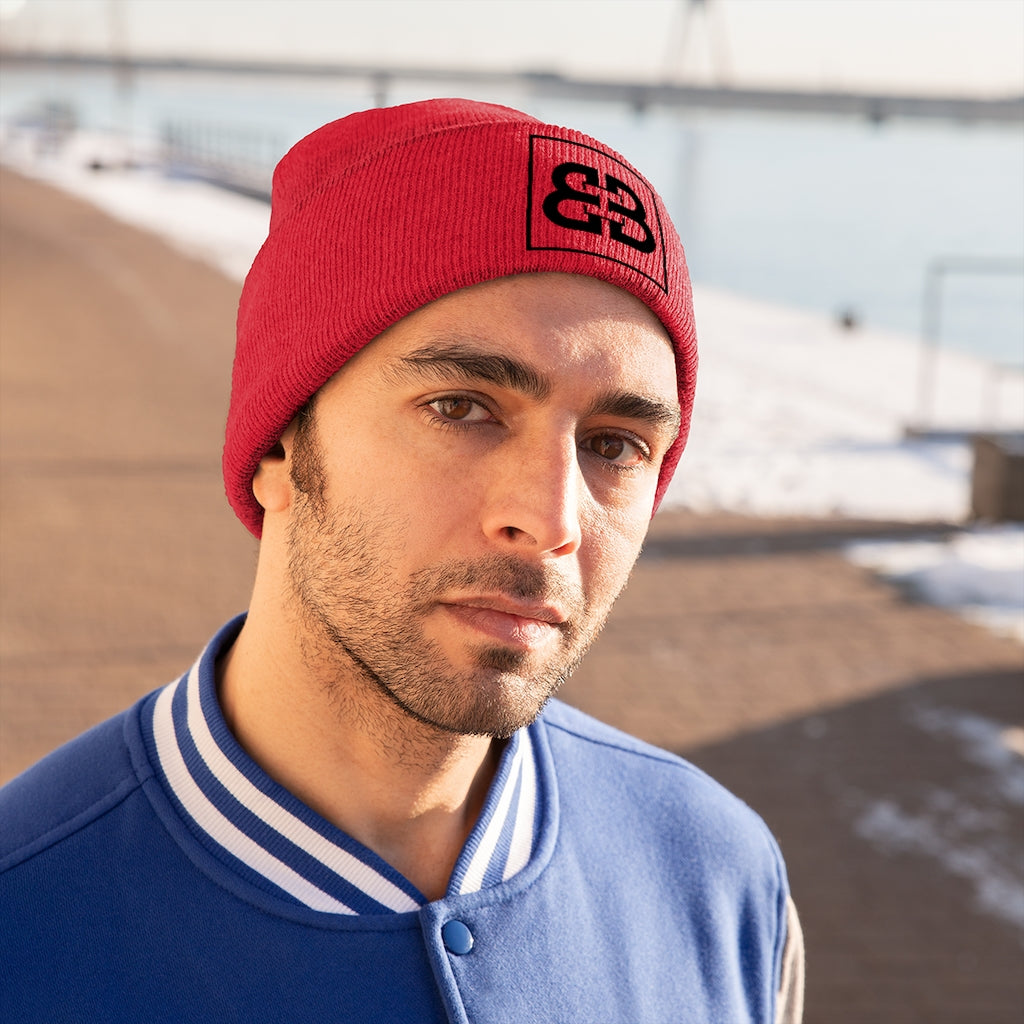Battle Box [BB] Black Logo Unisex Knit Beanie