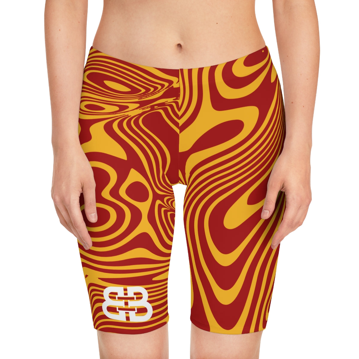 Battle Box Women's Swirl Bike Shorts