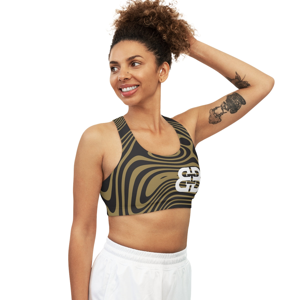 Battle Box BB Seamless Swirl Sports Bra -7A