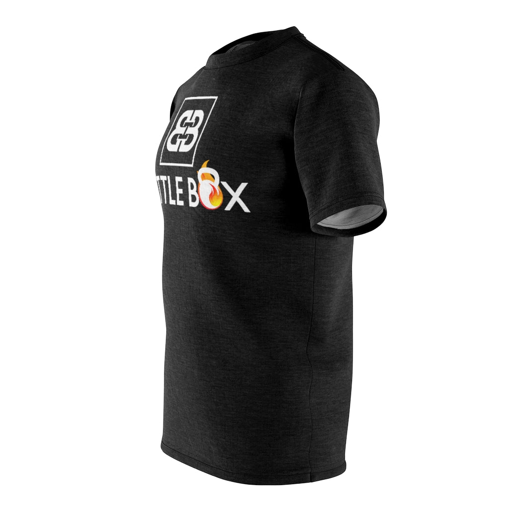Battle Box Unisex Triple Print Black T-Shirt