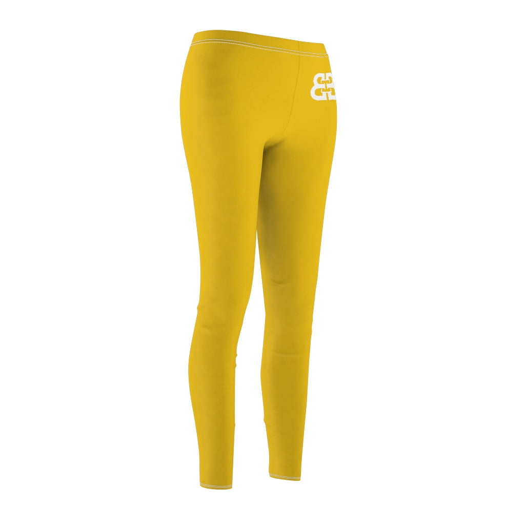 Battle Box Women's Yellow Casual Leggings