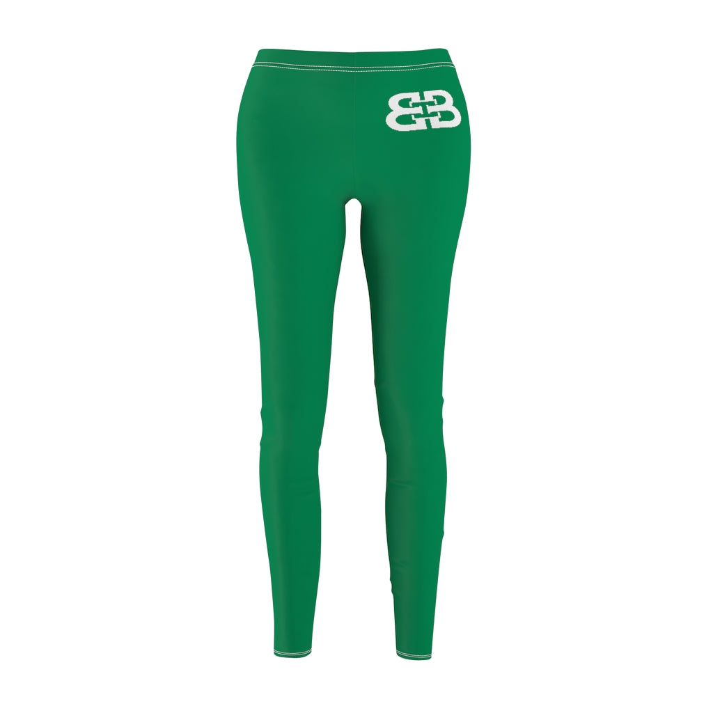 Battle Box Women's Green Casual Leggings
