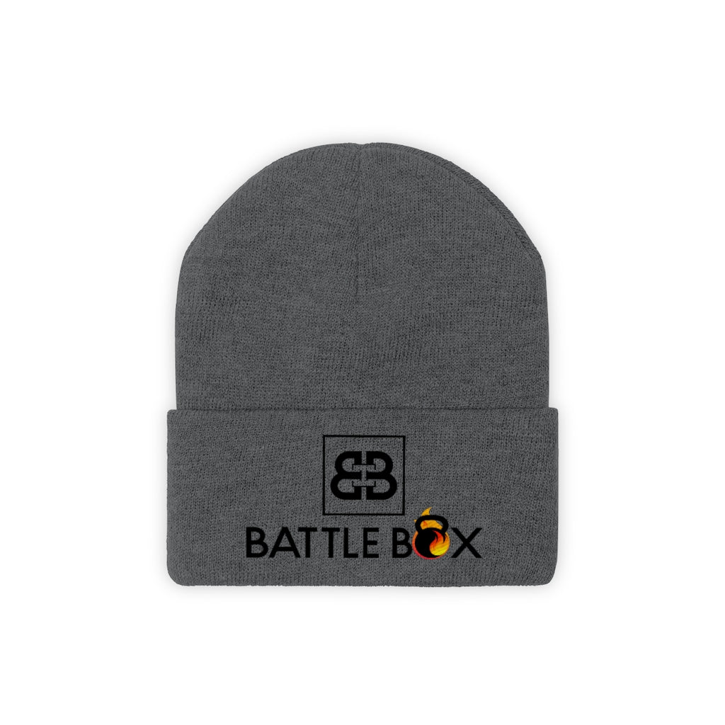 Battle Box [BB] Black Logo Unisex Knit Beanie