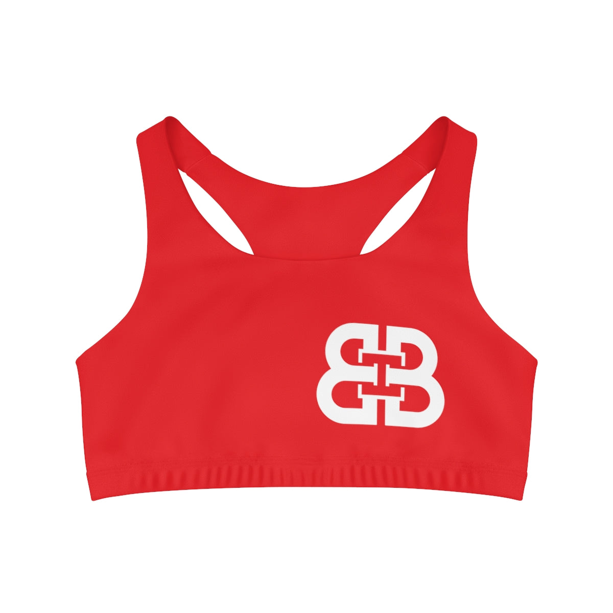 Battle Box BB Seamless Red Sports Bra -7A