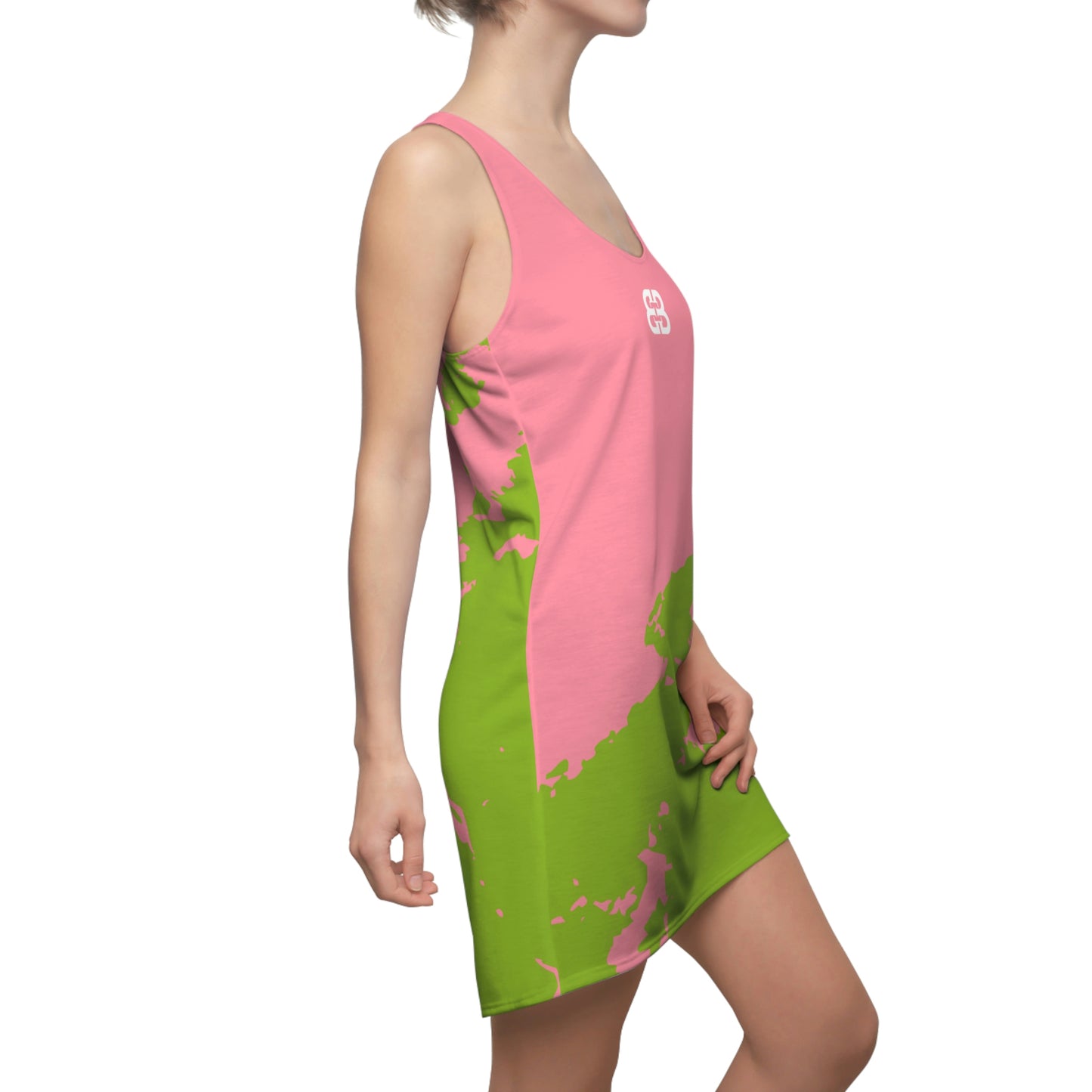 Battle Box Pink Tunic Racerback Top-TT
