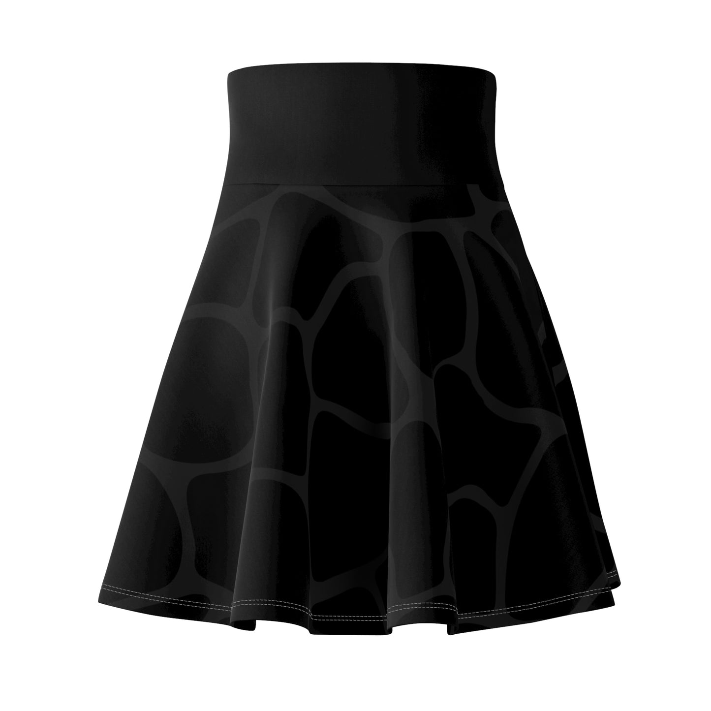 Battle Box High Waist Women's Skater Skirt-HW