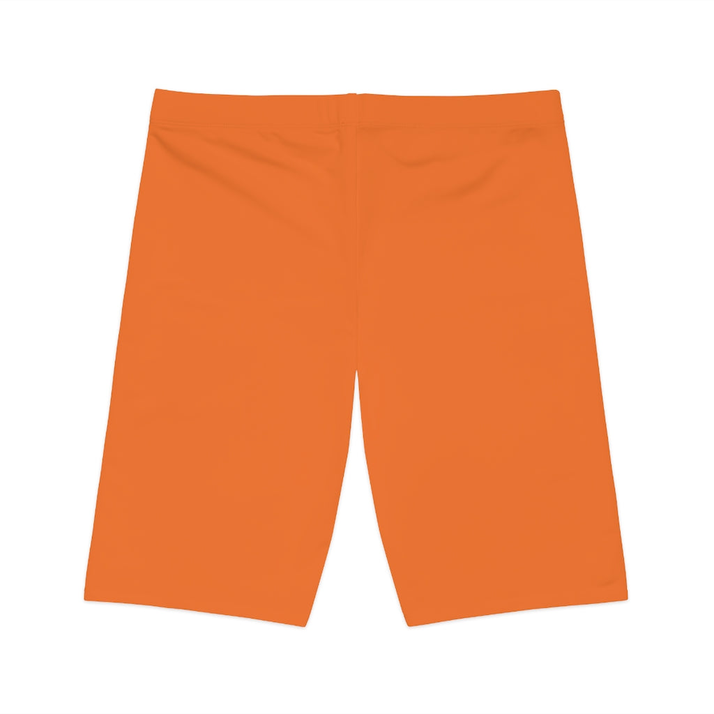 Battle Box Women's Orange Bike Shorts